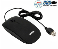 OOBRAN Mouse ottico USB cablato universale per MAC PC computer portatile scorrimento Wired Mouse price