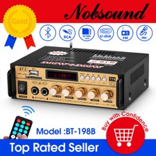 Amplificatore Analogico Ricevitore Bluetooth Stereo Audio Amplifier USB Music Player Stereo Amplifiers price