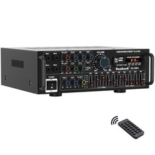 Amplificatore audio potenza hifi stereo picco 2000 W Bluetooth 5.0 karaoke FM USB EQ mixer Stereo Amplifiers price