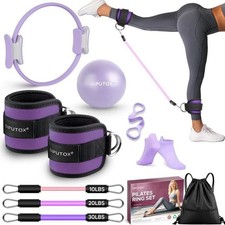 Kit per anelli di Pilates femminile, accessori per attrezzature di Pilates, set di allenamento casalingo con... Attrezzatura pilates price