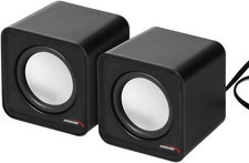 Altoparlanti Computer PC USB 2.0 Potenza 2X3W Jack Da 3,5 Mm Mini ROSSO E NERO ( Computer Altoparlanti price