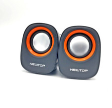 Altoparlanti per computer tv dvd MP3 Player con filo Usb e Aux Speaker nero Computer Altoparlanti price