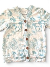Posh Peanut Ragazze 2T Cardigan Cavalli Blu Toile Maglione Charlotte Anne Felpa Bebè price