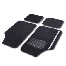 Cartrend 10606 - Tappetini auto universali Rally, 4 pezzi, con strisce decorativ Auto Floor Tappetino price
