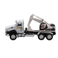 Modellino auto camion in lega ingegneria veicolo giocattolo per bambini regalo/decorazione tirare indietro 1/50 Toy Vehicle price