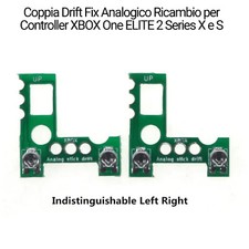 Coppia Drift Fix Analogico Ricambio per Controller XBOX One ELITE 2 Series X e S Accessori per Xbox Controller e price