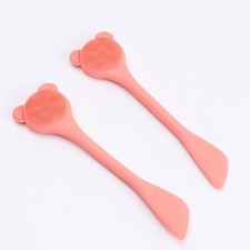 2 Pezzi Spazzola Viso Silicone Dispositivo di Pulizia per Pulizia Viso Pelle Skin & Face Cleansing Devices price