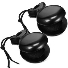 1 Paio Castanets in Legno Castanets Spagnole Strumenti a Percussione Dito Percussion Instruments price