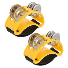 2 Pezzi Tamburello Strumento Musicale Strumenti a Percussione Piedi Scuotitore Percussion Instruments price