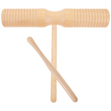 Guiro Strumento a Percussione per Principianti Professionale Bambini con Bastone Percussion Instruments price