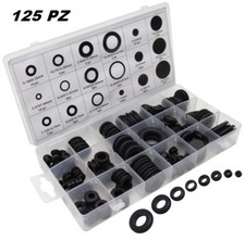 SET DI GOMMINI PASSA PROTEGGI CAVO DA INCASSO E TAPPI IN GOMMA 125 PEZZI Set da incasso price