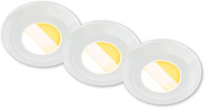- Set Di 3 Faretti Da Incasso per Bagno a LED 230V Alloggiamento 50% Riciclato, Set da incasso price