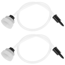 2 Pezzi Tubo Sigillante Sottovuoto Tubo Aspirazione Flessibile Ricambio per Uso Cucina Vacuum Sealer price
