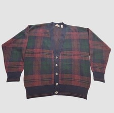 Maglione cardigan uomo vintage Giorgio di Firenze grande a quadri Made in Italy Maglione & Cardigan & Maglieria Uomo price