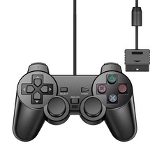 Joystick NERO - Controller per PS2 - Sony PlayStation 2 - NUOVO Accessori per Playstation Controller e price