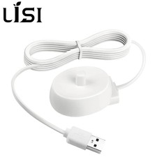 Base Caricatore Spazzolino Elettrico USB per Oral B Braun Dock di Ricarica Bianco Accessori per Electric Toothbrush e price