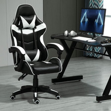 Sedia Gaming Ufficio Pelle PU Massaggio Sport Corsa Lombare Poggiatesta Poggiapiedi Massage Sedia price