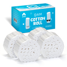 200 rotoli di cotone garza dentale 1-1/2" x 3/8", (#2 Medium), tappi naso bambini sanguinamento Hygiene e Pulizia price