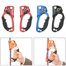 Morsetto corda arrampicata albero roccia ascensore destro/sinistra attrezzatura speleologia Climbing Gear price