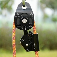 Dispositivo di trazione sollevamento pesante albero di roccia arrampicata corda puleggia attrezzatura di salvataggio esterno Climbing Gear price