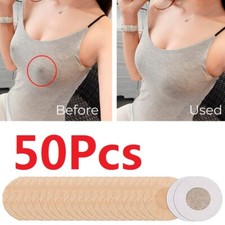 100pz Copricapezzoli Monouso Adesivo Capezzolo Reggiseno Pastiglie Lingerie Unisex Breast Pads & Protectors price