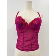 Top corsetto bustier Gilligan & O'Malley maglia pizzo 38C ferretto Corset price
