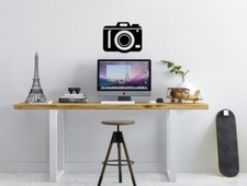 Adesivo vinile decalcomania arte parete decorazione fotografia casa design ispirato DLSR fotocamera Camera Mobili Bebè price