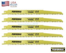 Lame per seghetto alternativo per potatura legno 9" 5 TPI denti affilati macinati 5 - confezione NUOVE Reciprocating Saw price
