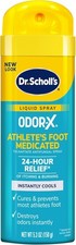 Dr Scholls Odor-X Spray Piedi d'Atleta 5,3 once Protezione Tutto il Giorno Cura Sprays price