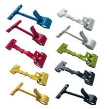 Clip in plastica porta carte per vestiti binari vendita insegna pop biglietto card Plastic Card Forniture price