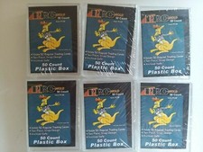 (6) ProMold 50ct Scatola di Carte Standard in Plastica 2 Pezzi Design a Scatto Nuova con scatola PC50 Plastic Card Forniture price