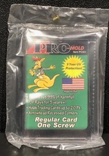 PRO STAMPO UNA VITE SUPPORTO CARTA REGOLARE, 20PT, PC5II, FORNITURA PORTA CARTE (UNO) Plastic Card Forniture price