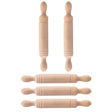 5 pezzi miniature rolling pin modelli mini casa decorativo rolling pin decorazione casa Rolling Pin price