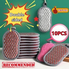Spugne per Lavastoviglie Doppia Lato Antigraffio Pastiglie Pulizia Cucina Confezione da 1 a 10 Dishwashing price