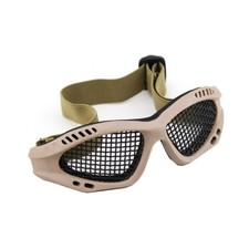 Softair Outdoor WOSPORT OCCHIALI TATTICI CON RETE METALLICA TAN (6059t) Occhiali outdoor price