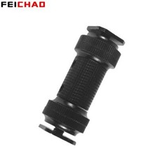 Shoe to Mount Shoe Flash Micro Doppio Rail Treppiede Monitor 1/4" Fine Rig Asta Fredda Accessori per Videocamera price