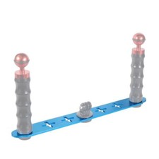 Piastra di base in alluminio per doppio vassoio portatile supporto action camera Accessori per Videocamera price