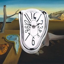 Reloj decorativo de Dalí fundido para mesa, escritorio y estantería. Decorativo Clock price