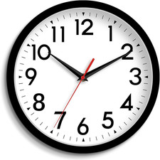 Reloj pared analogico 10 in silenzioso batteria moderna decorativa sala cocina Decorativo Clock price