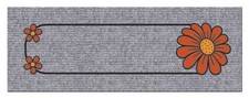 Zerbino moderno fiori home coccinella tappeto entrata scale vari colori 25 x 70 Zerbino price