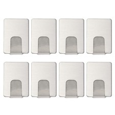 8 PZ Ganci Appendiabiti Acciaio Inox Forte Autoadesivo Portasciugamani Towel Rack price