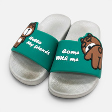 Haizhe ciabatte da bagno per bambini ciabatte estive sandali grigio/verde,... Bambini Pantofole & Sandali Unisex price