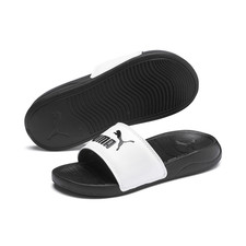 Puma Popcat 20 PS black white Ciabatte Pantofole Sandali bambino unisex junior Bambini Pantofole & Sandali Unisex price