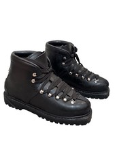 Stivali da trekking St. Moritz Olimpiadi donna UK 5 pelle nera telemark sci EU 38 Ski Stivali price