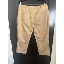 Hermès Paris Pantalone Equitazione 100% Cotone Cammello Made in France Pantaloni Donna price