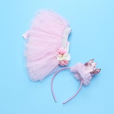 Tutu per bebè Set gonna e fascia per capelli Bellissimo costume da spettacolo Set Abbigliamento Bebè price
