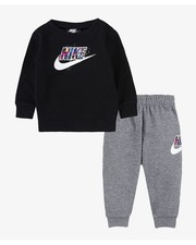 Tuta Tutina Completa Neonati Bebè Unisex Nike NSW THRILL Crew Pants Set Nero Set Abbigliamento Bebè price