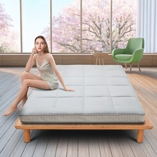SUNYRISY Materasso Tatami Doppio Pavimento Giapponese Futon Materasso Tatami Pad,Grigio Camera Tenda Bebè price