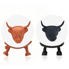 Highland Cow Portarotoli Carta Igienica con Base Supporto per Rotoli 42 mm Desig Supporto per Carta Igienica price