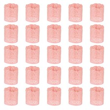 25 Pezzi Per Candle Wraps Decorazione Tea Light Stile Europeo, Rosa Decorativo Candle price